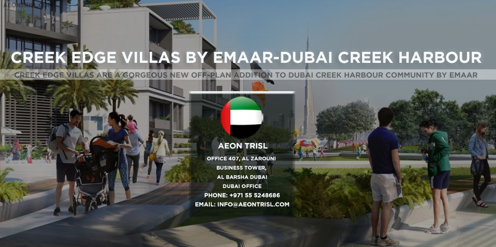 Creek Edge Villas By Emaar-Dubai Creek Harbour