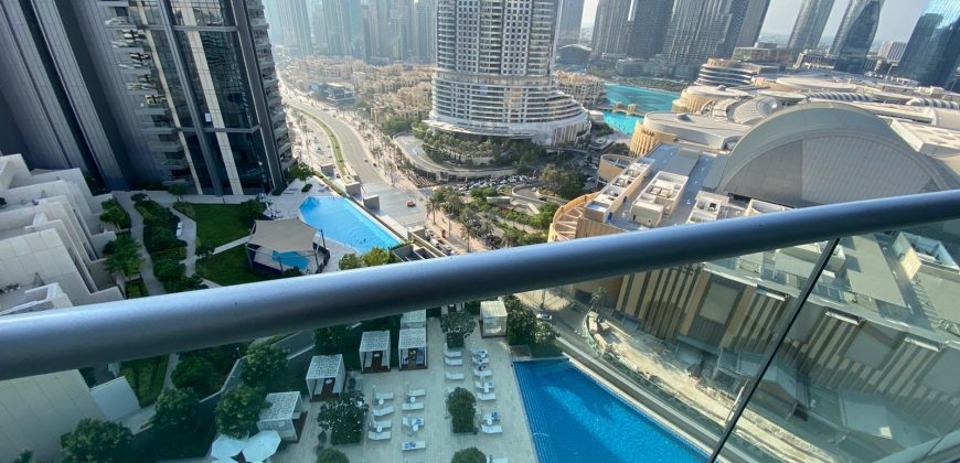 Fully Furnished | Burj Fountain Views | 1 BR
