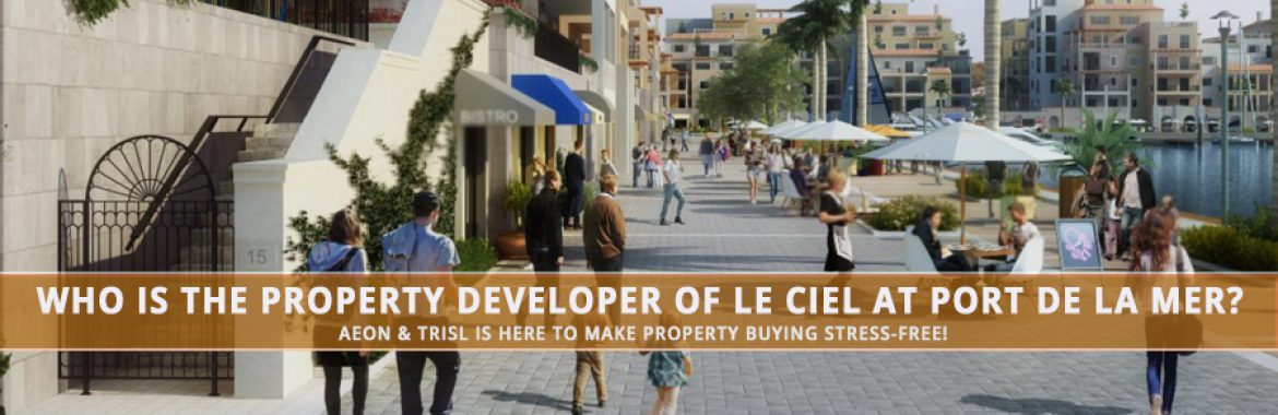 Who Is The Property Developer Of Le Ciel At Port De La Mer?