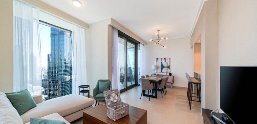 Burj and Fountain View | Genuine Listing | 2 Beds