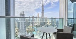 High Floor | Vacant | 2 BR | Burj Khalifa View