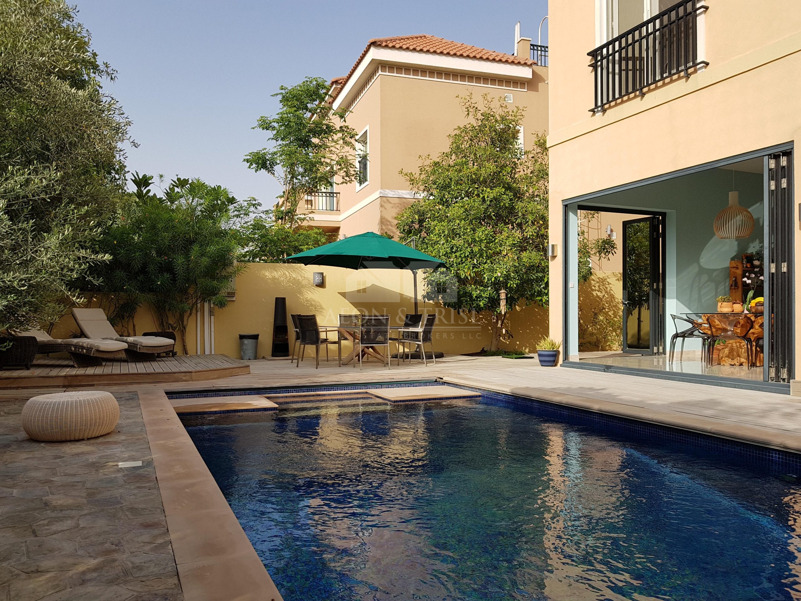 Fully Upgraded | 5 BR Stunning Villa | Private Pool | A1 Mazaya