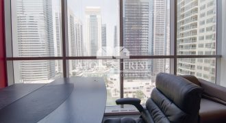 Fitted and Furnished Office with Lake View in JLT