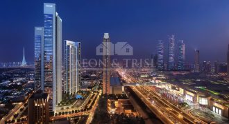 3BR |Downtown Views 2 |DIFC and Sea View |70% Paid