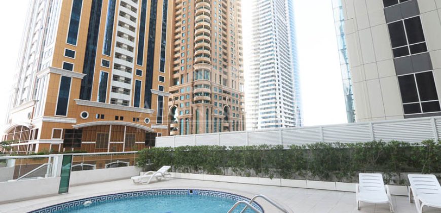 Upgraded 1BR | High Floor | Partial Marina View