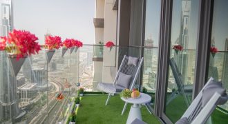 High Floor | Panoramic Burj View | Fully Furnished