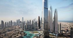 Burj Khalifa Facing | 2 BR | 3 Years Post Handover.
