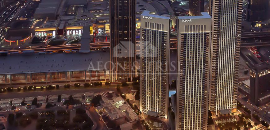 Front Facing | Mid Floor | Burj and Pool View