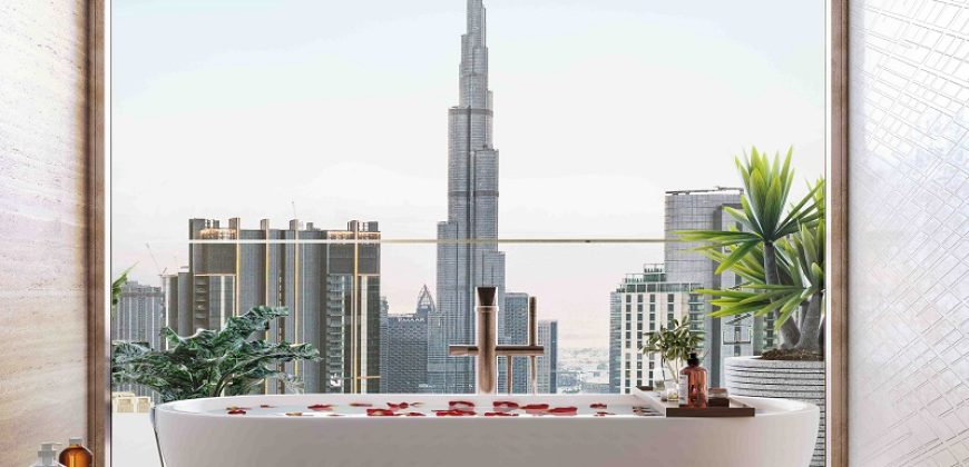 50% During Construction | 1 BR | Burj Khalifa View.
