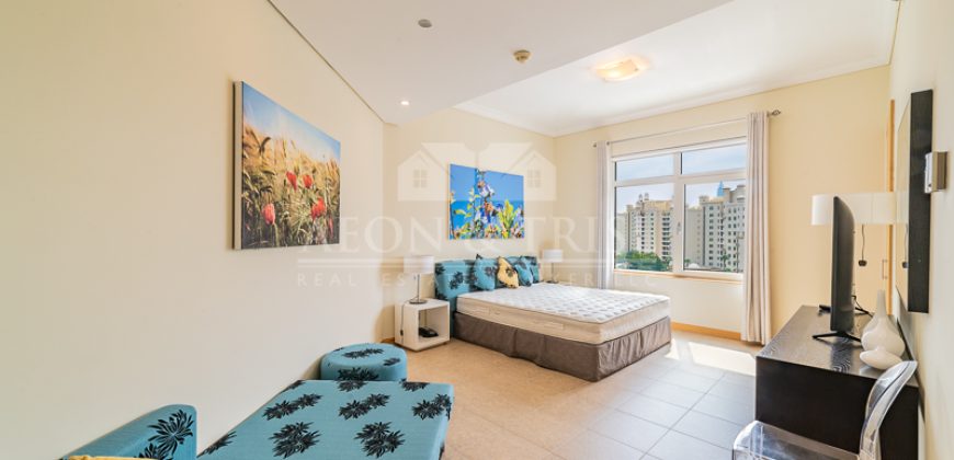 Palm RHS | 3BR+M | Sea and Burj View | Furnished