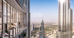 25/75 plan 5 Years no charges | Burj khalifa view