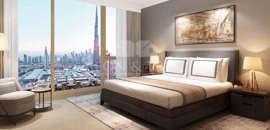 Higher Floor | Burj and Zabeel view | 3 Bedroom