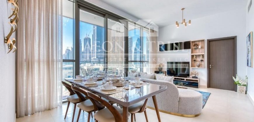 3BR+M | High Floor | Burj and Fountain View