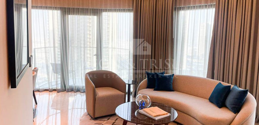 Fully Furnished 2 BR | Breath taking View | Vacant