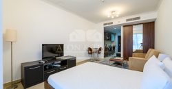 Studio | Fully Furnished | High Floor | Lake View