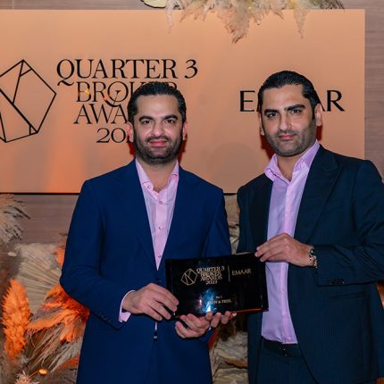 Aeon & Trisl- Emaar Quarter 3 Brokers Award 2023
