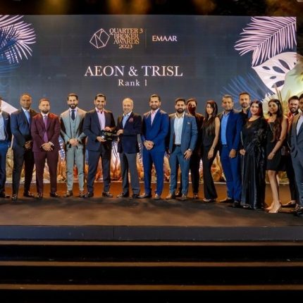 Aeon & Trisl- Emaar Quarter 3 Brokers Award 2023