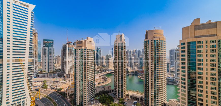 Fully furnished | Marina view | High floor