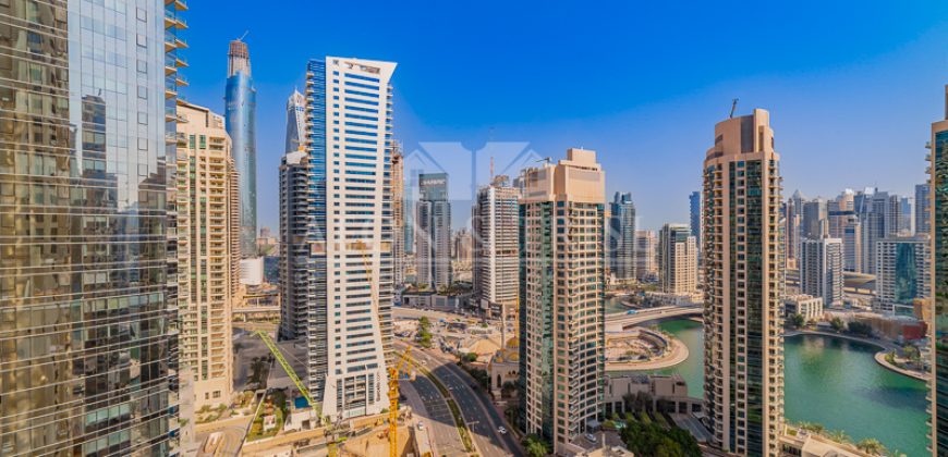 Fully furnished | Marina view | High floor
