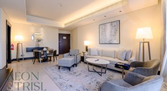 Large 1 Bed | Fully Furnished | High Floor