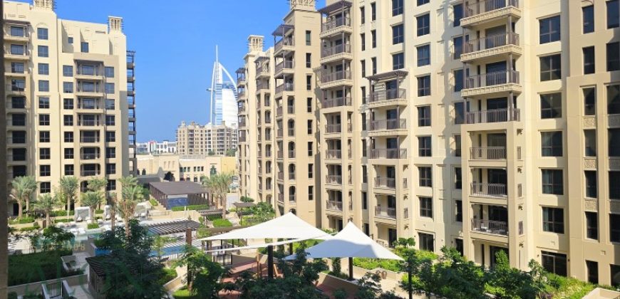 Available End of May | Facing Burj Al Arab & Pool