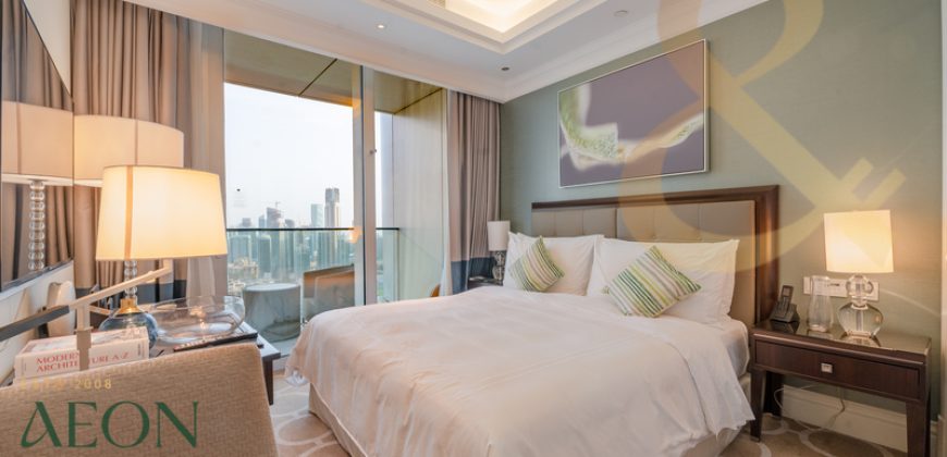 Stunning | Higher Floor | Burj and Fountain View