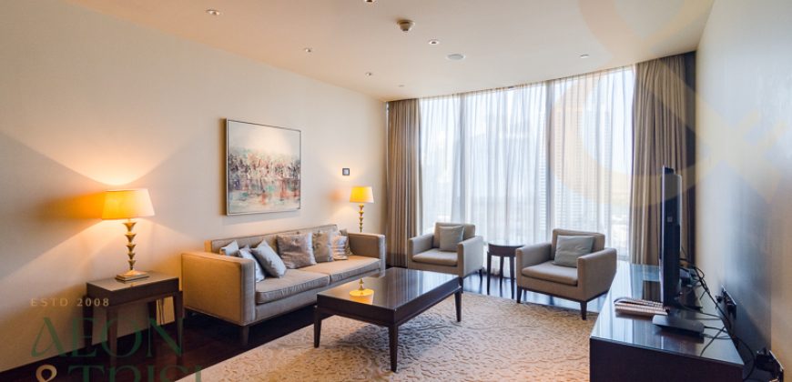 Spacious Layout | 2BR Maid | DIFC and Sea View