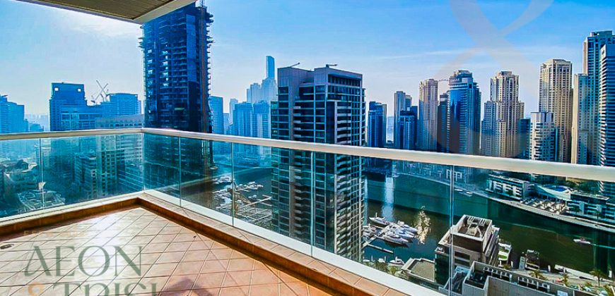 High Floor | Slightly Upgraded | Marina Views