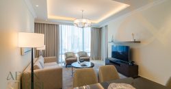 Spacious 2 BR | Full Burj View | Mid floor