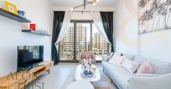 1 Bed fully furnished | Pool view | Top floor