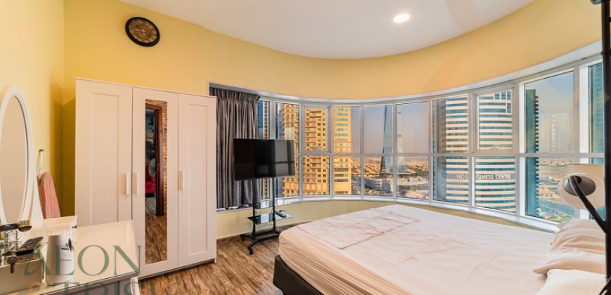 Furnished | Near Metro | Partial Lake and SZR View