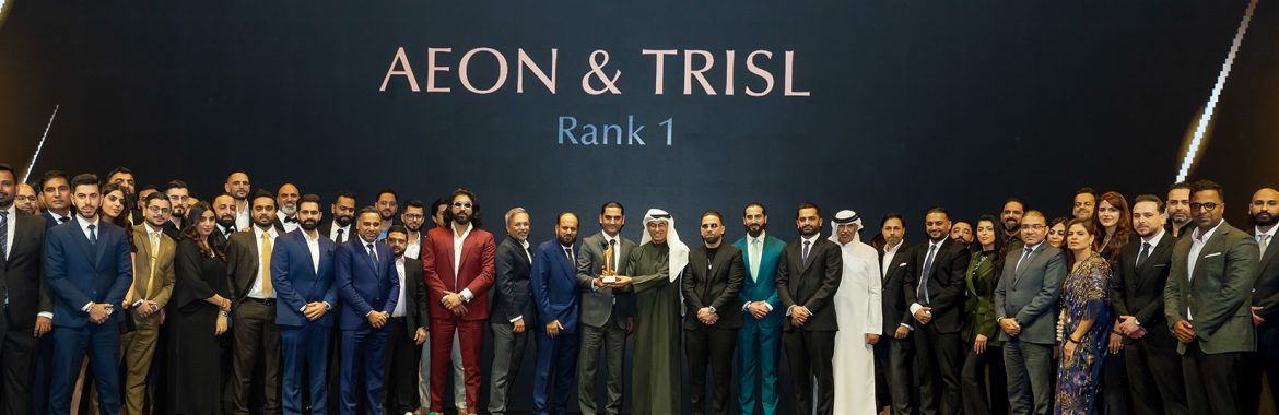 Aeon & Trisl Makes History Again – Secures No.1 Spot at Emaar Awards for the Second Year & Sixth Consecutive Quarter!