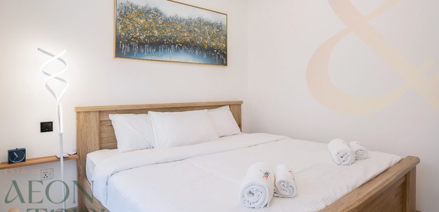 Fully furnished |Highest floor | 1bed|Chiller free
