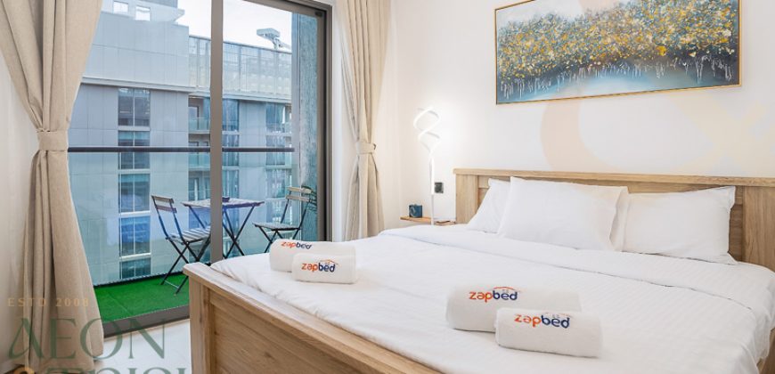 Fully furnished |Highest floor | 1bed|Chiller free
