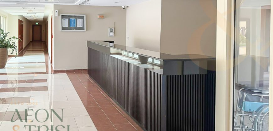 Greens Arta 3 | Partial pool view | Spacious 1 BR