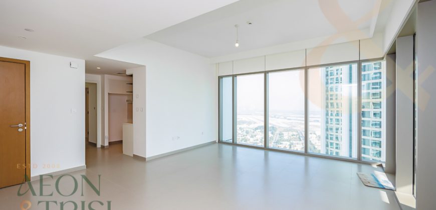 Full Burj Khalifa View | High Floor | Unfurnished