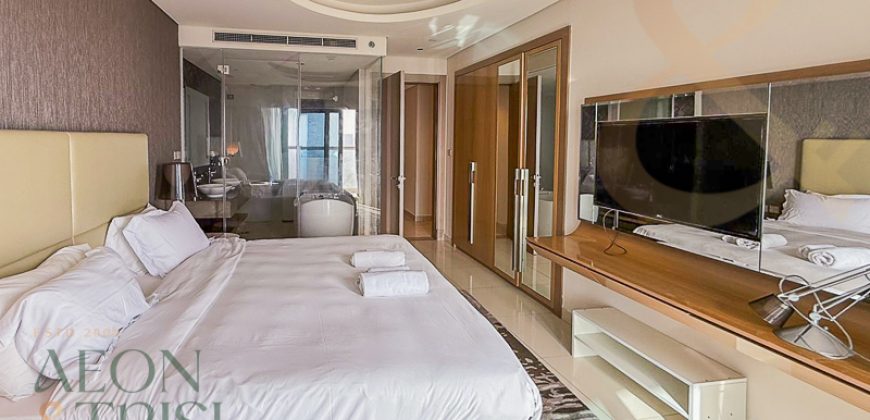Fully furnished l Burj and canal view l Tower B