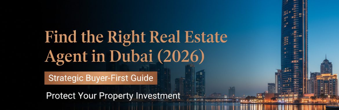 Find the Right Real Estate Agent in Dubai (2026): A Strategic Buyer-First Guide to Protecting Your Property Investment
