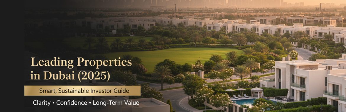 Leading Properties in Dubai – A Genuine Investor’s Guide to Smart, Sustainable Real Estate Decisions in 2026