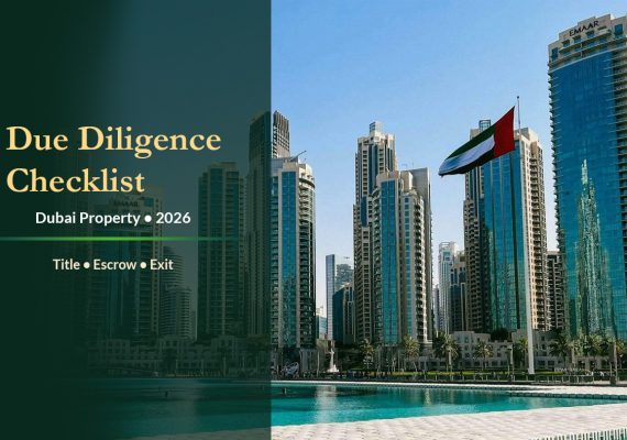 Dubai Property Due Diligence Checklist (2026): What Foreign Investors Must Verify Before They Buy