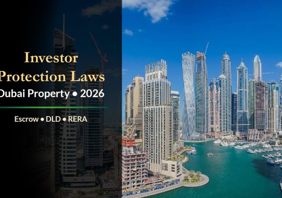 Dubai Property Investor Protection Laws Explained (2026): Escrow, DLD, RERA, and What Buyers Must Verify Before They Commit