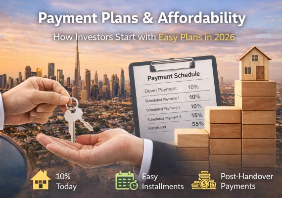 Payment Plans & Affordability in Dubai Real Estate: How Investors Start with Easy Plans in 2026